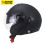 (L-ανοιχτό κόκκινο) Κράνος μοτοσικλέτας Casco Moto Double Lens Open Face Ηλεκτρικό 2