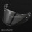(Rose Red Visor) Κράνος μοτοσυκλέτας Visor Anti-UV γείσο PC Φακός v14 Model Clear Smoke Dark 5