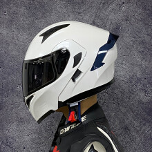 (xL-17)ORZ-991 Modułowy kask motocyklowy z klapką, kask wyścigowy z pełną twarzą, podwójny