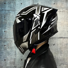 (xL-15)ORZ-991 Modułowy kask motocyklowy z klapką, kask wyścigowy z pełną twarzą, podwójny