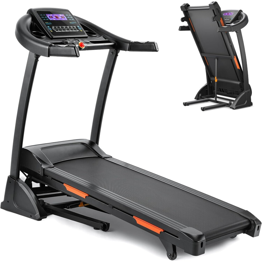 Treadmill with Incline Auto Hydraulic Foldable Running Machine