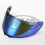 (Ασημί) SHAFT προσωπίδα κράνους Κατάλληλο για SHAFT 526SP Model Transparent 4