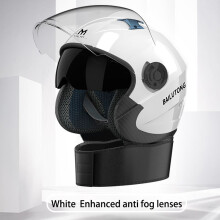 (10)Męskie kaski motocyklowe, podwójne soczewki, kaski do skuterów, Casco, Vespa