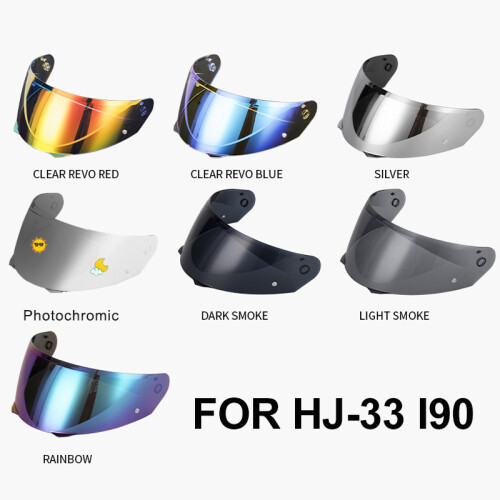 (Rainbow)HJ-33 Κράνος Φακός για Μοτοσικλέτα HJC HJ33 I90 Casco Moto Windshield 1