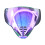 (Μωβ επιμετάλλωση) Helmet Visor Shield- for Icon Airflite High Strength Sunscreen Capacete 1