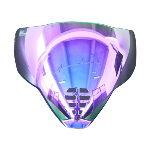 (Μωβ επιμετάλλωση) Helmet Visor Shield- for Icon Airflite High Strength Sunscreen Capacete