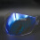 (Smoke)Original LS2 of562 Helmet Visor Replace Sunglasses Extra Lens for Ls2 3