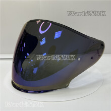 Visière bleue pour casque Shoei J-Cruise 1 et J-Cruise 2, J-Force 4 et CJ-2 – installation facile
