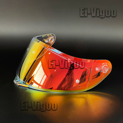 Visière Casque Moto Compatible HJC CL-16 CL-17 CS-15 - Lentille Transparent/Réfléchissante, Protection UV