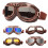 (NO1) 2020 Retro Goggles Κράνος Μοτοσικλέτας Γυαλιά Motocross Steampunk Β' Παγκόσμιος 2