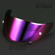 (Fioletowy) Wizjer do kasku X-14 Z7 Z-7 CWR-1 NXR RF-1200 X-spirit Kask motocyklowy X-14
