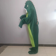 (Body Height(129.54-149.86cm)) Super Soft Flannel Hoodie Blanket - Cozy Dinosaur & Shark Wearable Sleeping Bag for All Seasons