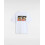 Vans (Medium) Vans Digi Flames Boys Short Sleeve T-Shirt White 4