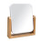 8-Inch Bamboo Vanity Mirror with Dual Magnification 1