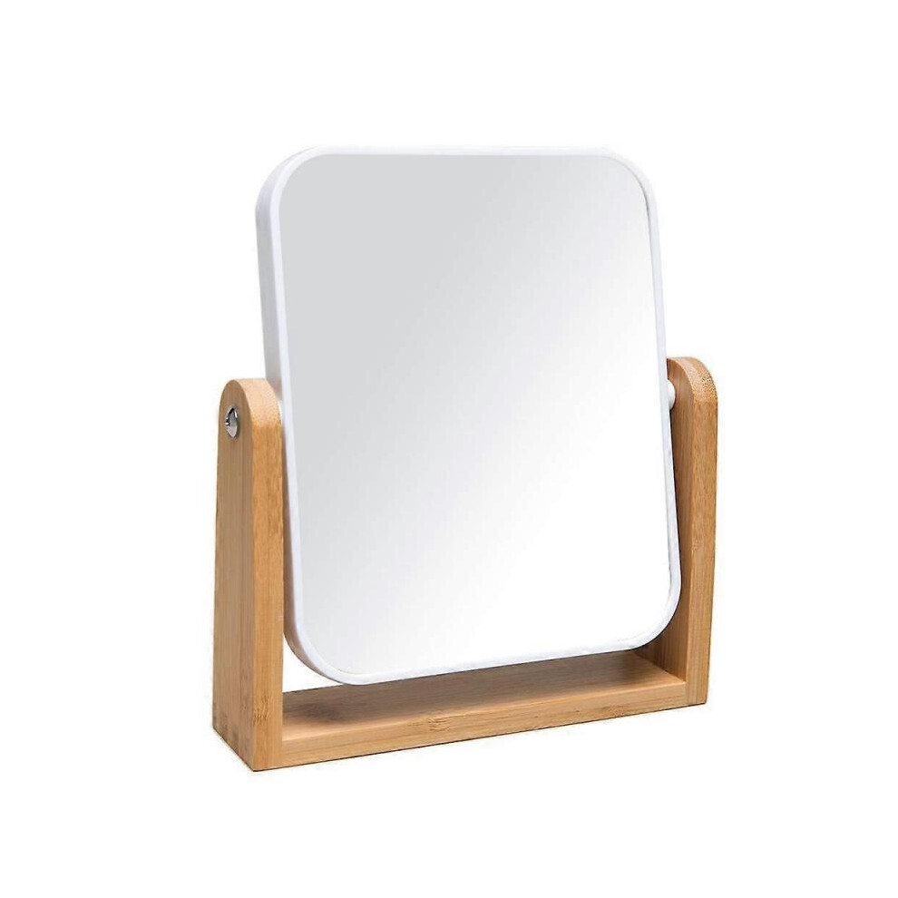 8-Inch Bamboo Vanity Mirror with Dual Magnification-image-OPC-PGXZC8T-NEW