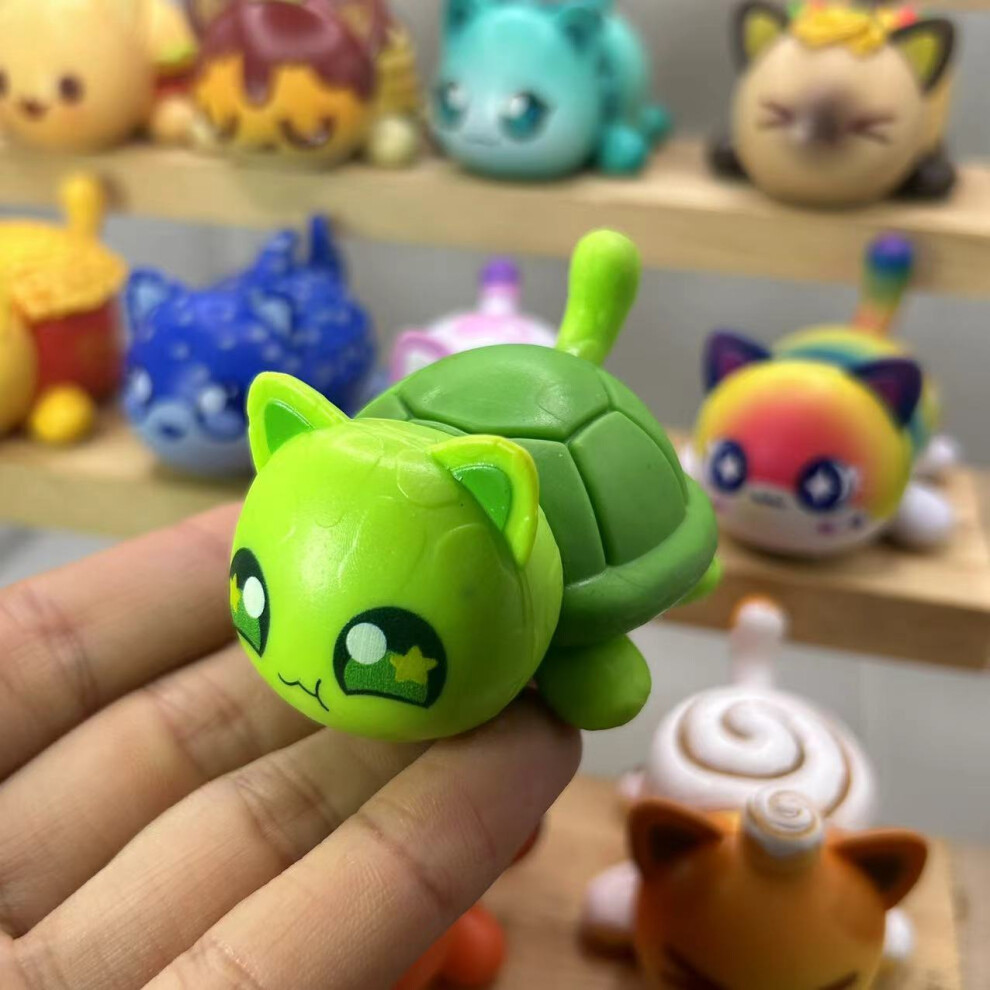 (One Size, Turtle Cat) Aphmau Mystery MeeMeows Surprise Vinyl Figurine
