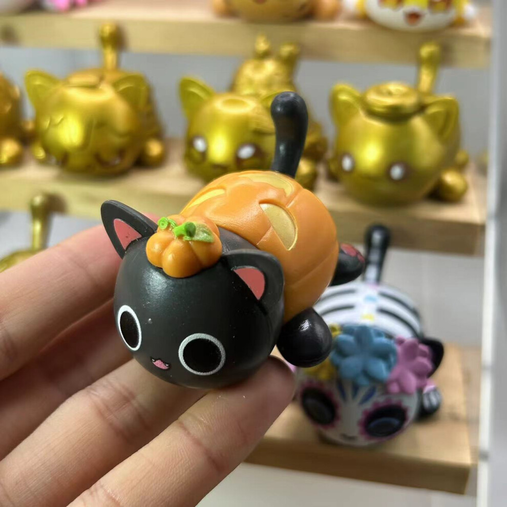 (One Size, Pumpkin Cat) Aphmau Mystery MeeMeows Surprise Vinyl Figurine