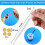 36-Piece Silicone Resin Measuring Kit, Multi-Use Baking & Cooking Tools 8