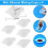 36-Piece Silicone Resin Measuring Kit, Multi-Use Baking & Cooking Tools 12