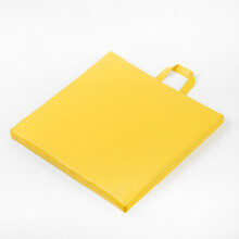 (Quadratisch-Gelb-30 x 30 x 3 cm) Modernes, minimalistisches Outdoor-Picknick-Camping-tragbares Kissen