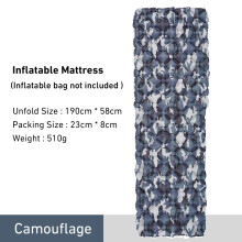 (Camouflage) Outdoor Isomatte Camping Aufblasbare Matratze Ultraleichte Luftkissen Reisematte Klappbett