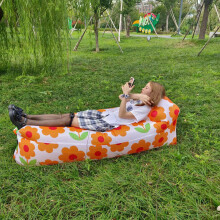 (Sunflower-One Seat) Aufblasbare Luftcouch, Liege, Sofa, Camping, Isomatte, wasserdichte Matratze für