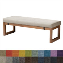(Reiskaffee 1–75 x 35 x 3 cm) 3 cm verdicktes Bankkissen, lange Matratze, individuelle Größe, Sofa-Sitzpolster,