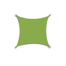 (Grün-2 x 2 m) 300D-Polyester-Sonnensegel, wasserdicht, quadratisch, rechteckig, Gartenüberdachung,