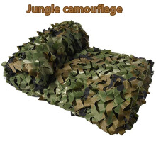 (Dschungeltarnung-3mx4m) Tarnnetzwerk-Trainingsnetzwerk, Sonnenschutzzelt, Jagdunterstand, Camping im