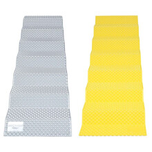 (Gelb-Ein Sitz)Soomloom Outdoor faltbare feuchtigkeitsbeständige Matte Campingzelt IXPE-Aluminiumfolie