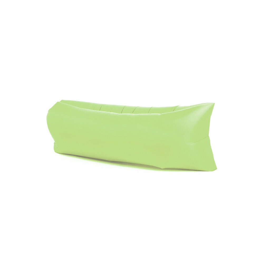 (Vert) Canapé gonflable d'extérieur Sac de couchage gonflable de plage Lit gonflable pliable Lit de