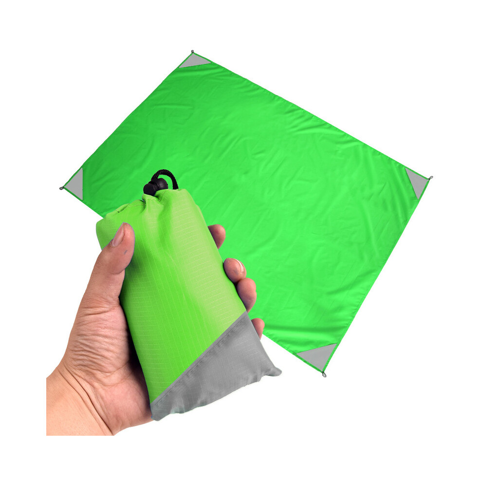 (F-1m x 1.4m) Tapis de camping extérieur imperméable et pratique, tapis de pique-nique pliable, tapis