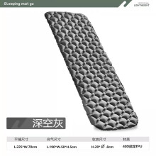 (1)190*60*5cm 500g Outdoor Camping Opblaasbare Matras Slaapmat met Kussens Ultralichte Luchtmatras Ingebouwde