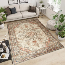 (200X290 CM, TIMELESS) Extra Large Traditional Rugs Non Slip Living Room Bedroom Carpet Area Rug