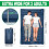 Matelas gonflable vert simple ou double avec pompe intégrée, matelas de couchage double extra épais 6