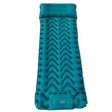 (KQBL)Nature Hike Isomatte, aufblasbare Luftmatratze, ultraleichte Luftkissenmatte mit Kopfstütze, wasserdicht,