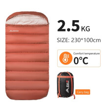 (2,5 kg) Großer Camping-Schlafsack, leicht, 3-Jahreszeiten-Schlafsack, lange Größe, zum Ausruhen, Wandern,