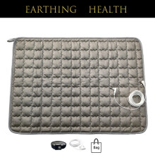 (US-Erdungskabel) Earthing Health Silberfaser-Schlafunterlage, antibakterielle statische Therapiematte,