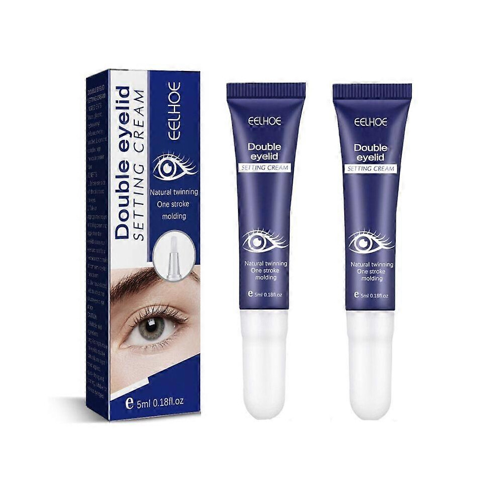 (2pcs) 1/2/3Pcs Double Eye Lid Lifting Shaping Cream, lang wirkender unsichtbarer spurloser Kleber