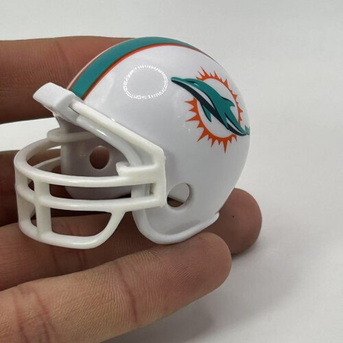 (3-4 cm, Miami Dolphins) NFL Helmet Riddell Pocket Mini Tracker Helmet 1