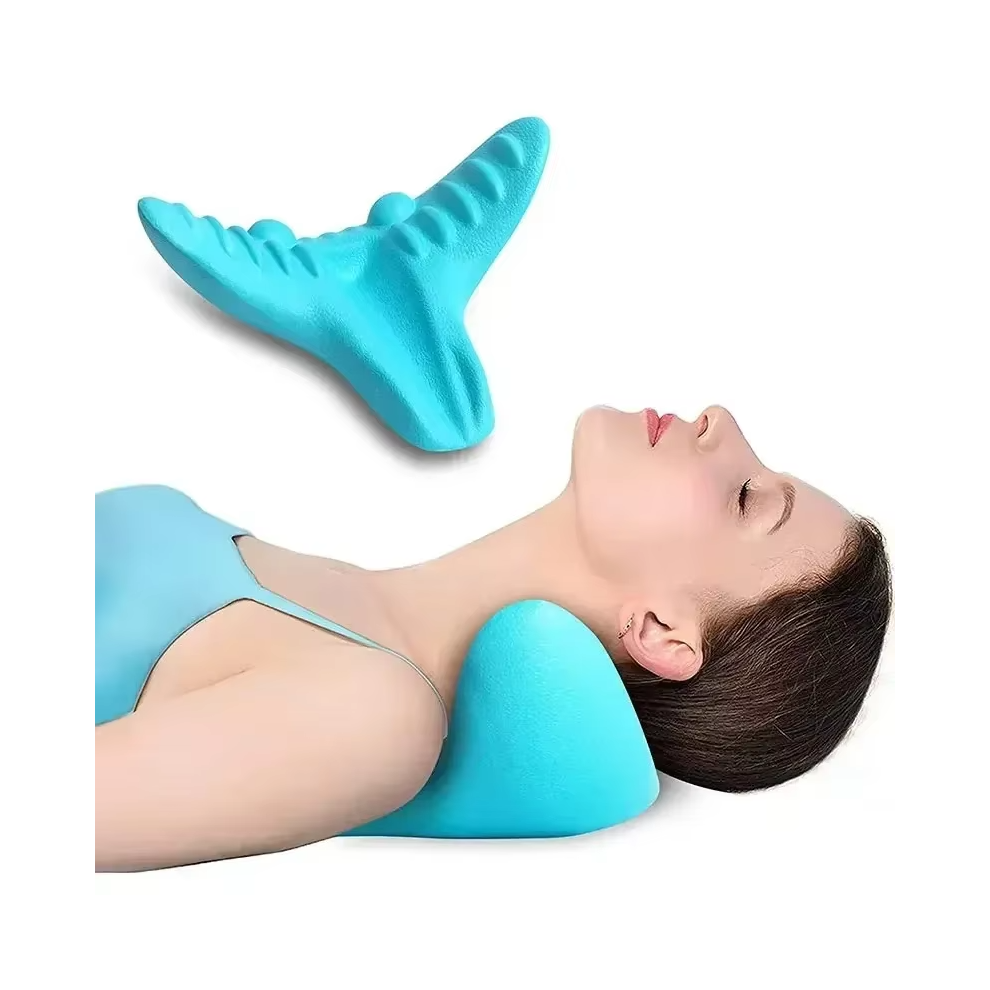 Neck and Shoulder Relaxer, Cervical Traction Device Acupressure Neck Shoulder