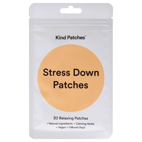 Kind Patches Stress Down Patches For Unisex 30 Count Patches