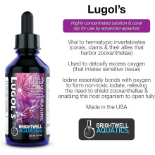 BRIGHTWELL LUGOL''S 30ML FOR MARINE & REEF FISH CORAL