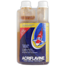 (TAP PP Acriflavine 250ml) TAP Pond Professional Acriflavine Flukes Bacteria Parasite Pond Solution Garden