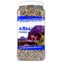 CARIBSEA ARM COARSE REACTOR MEDIA ARAGONITE 1GAL 8LB CALCIUM AQUARIUM FISH TANK