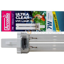 (Arcadia 7W PLS UV Bulb) ARCADIA UV BULB GENUINE UVC LAMP FILTER TUBE SPARE ULTRA VIOLET CLEAR FISH POND