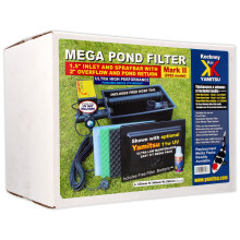 Kockney Koi Mega Black Box Pond Filter High Flow Rate Easy Fish Koi Garden