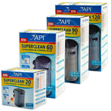 (40) API Superclean Internal Filter Aquarium Crystal Clear Healthy Water Fish Tank