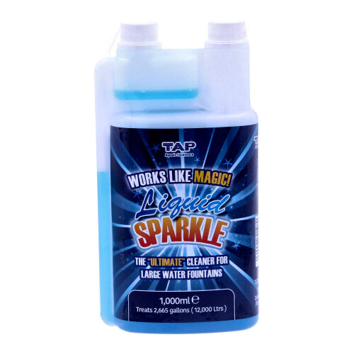 (1L) TAP Liquid Sparkle Water Feature Cleaner Long Lasting Remove Algae Grime