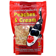 (1kg) YAMITSU KOCKNEY KOI PEACHES & CREAM 500G 1KG 2.5KG 5KG 10KG FISH FOOD STICK POND